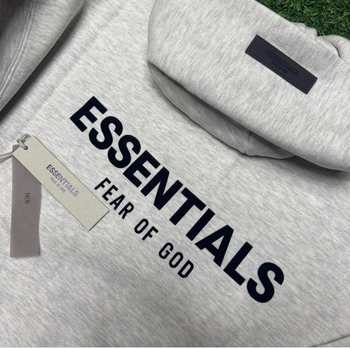 Essentials hoodie light oat