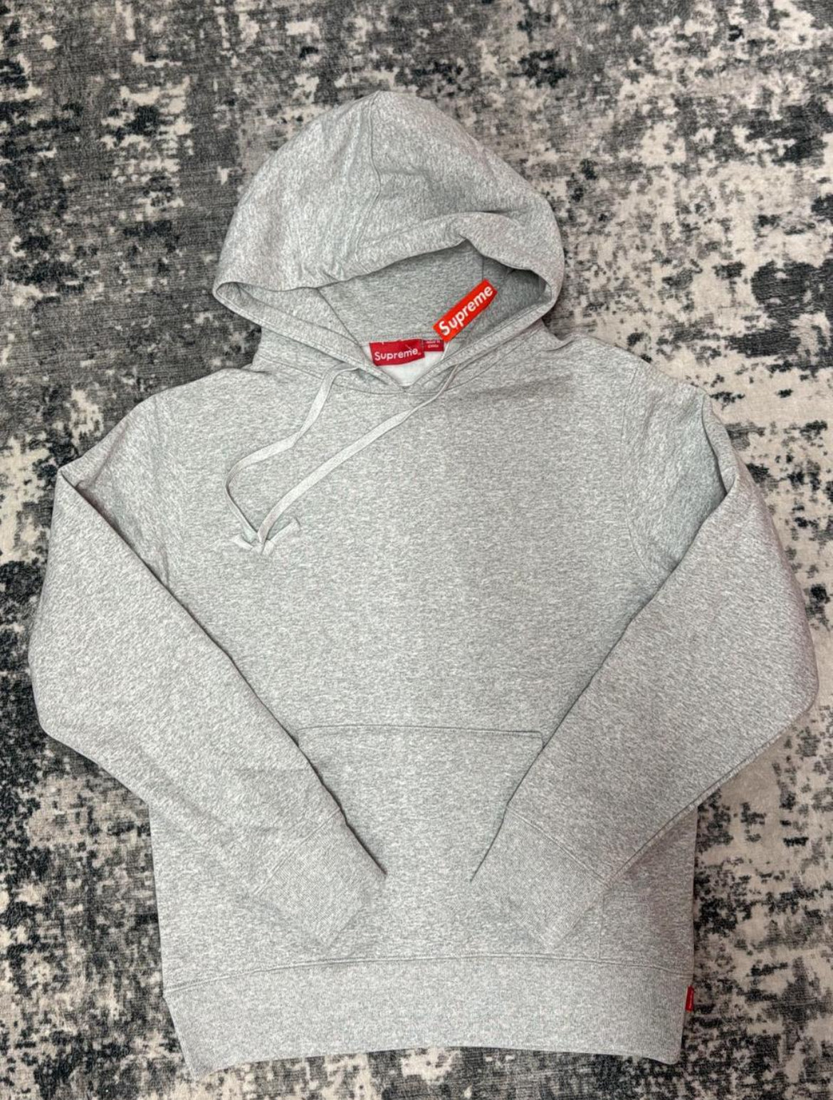 Supreme grey hoodie