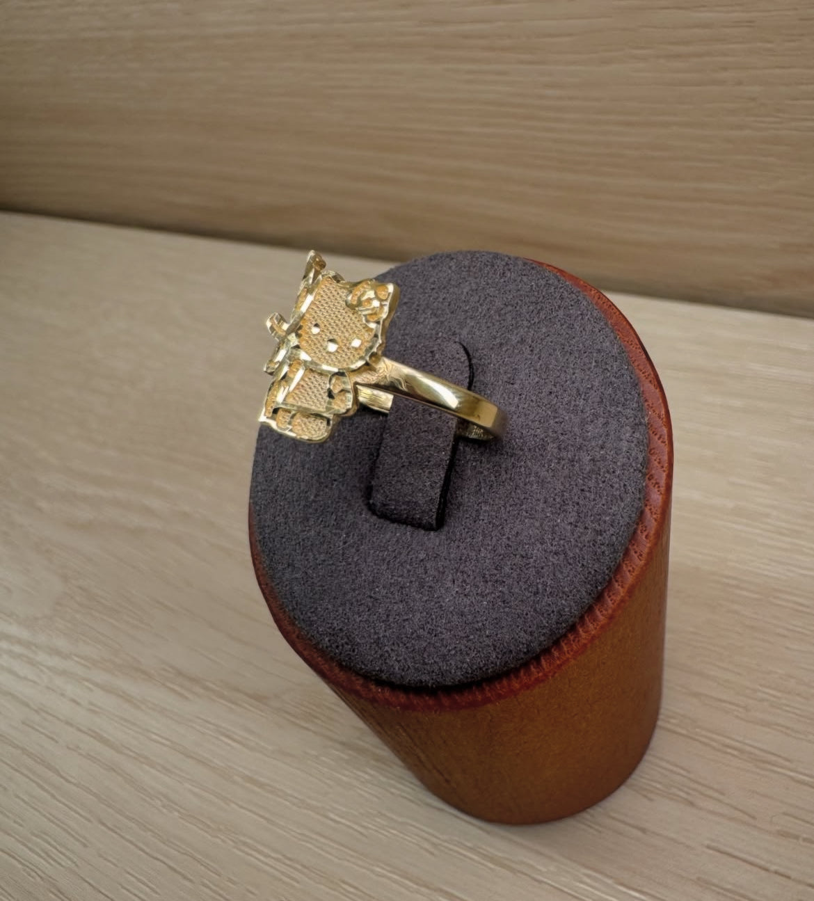 14k hello kitty AR ring