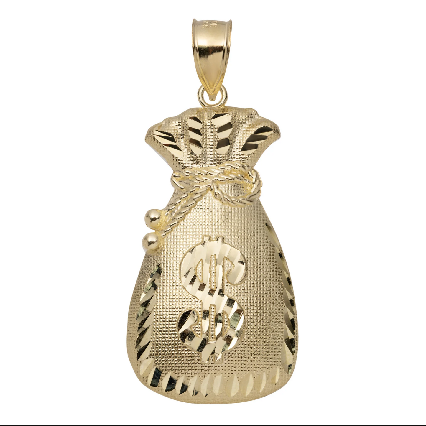 14k Money Bag Pendant