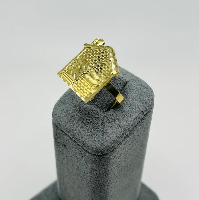 14K Trap House Ring (NEW)