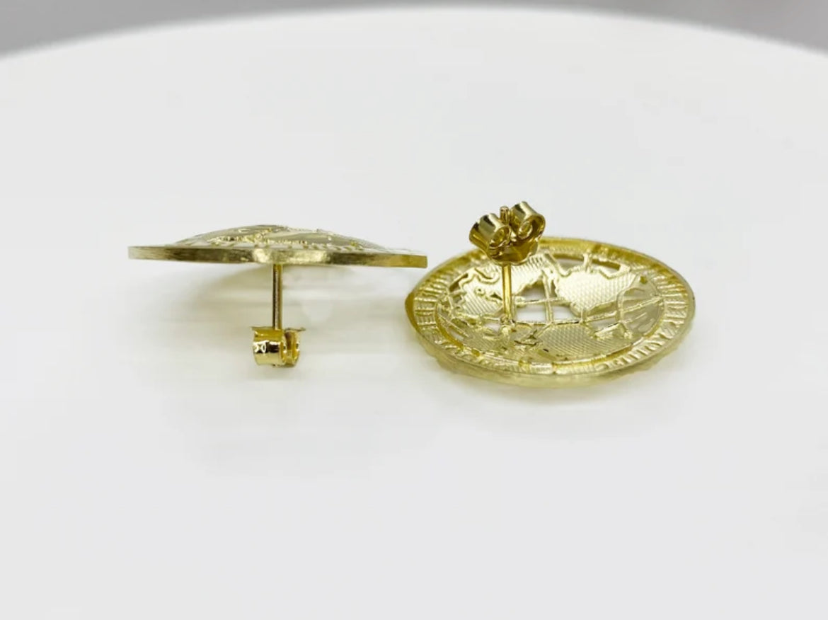 14k World Is Yours Earrings
