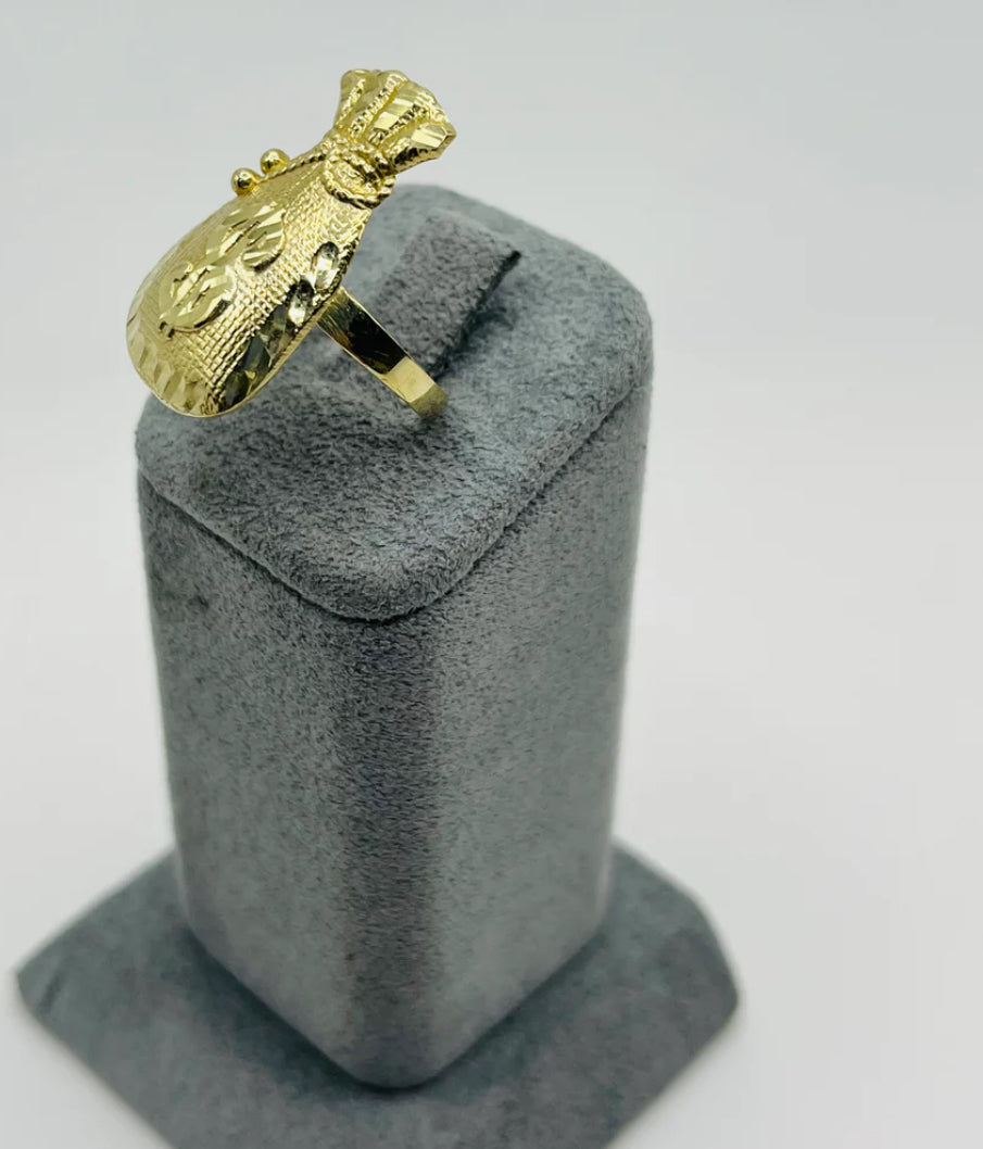 14k Money Bag Ring (NEW)