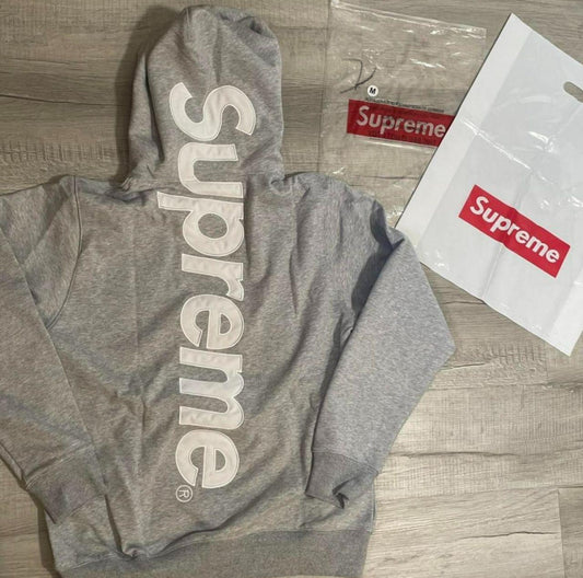 Supreme grey hoodie