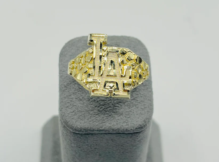 14k LA Nugget Ring