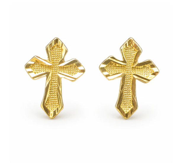 14k Cross Earrings (NEW)