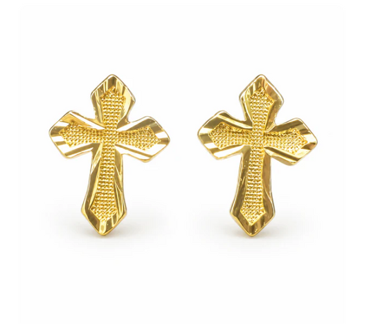 14k Cross Earrings (NEW)