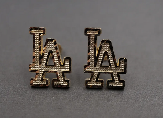 14k LA earrings (NEW)