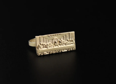 14k Last Supper Ring (14k Stamped)