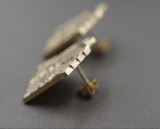 14k Trap house Earrings "NEW"