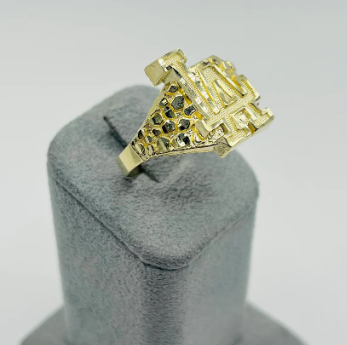 14k LA Nugget Ring