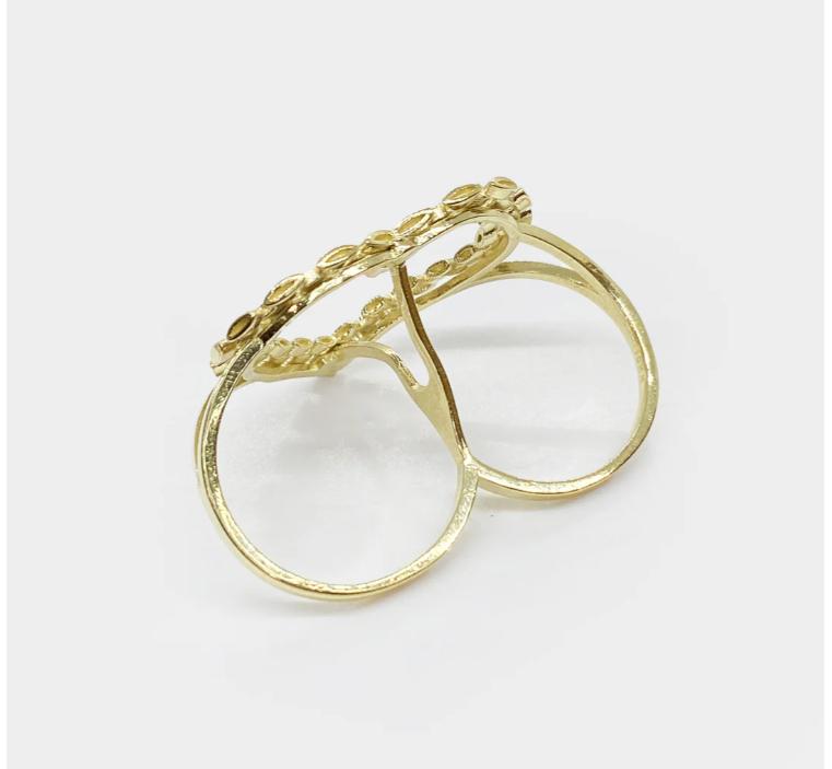 14K HEART RING
