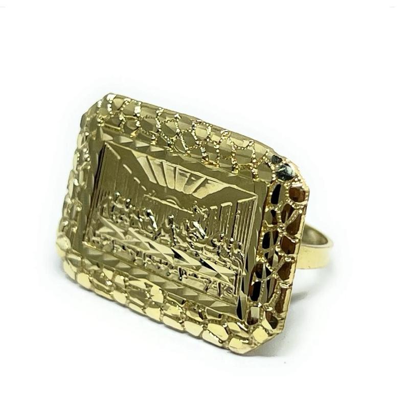 14k last supper ring